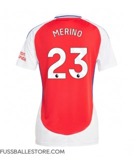 Günstige Arsenal Mikel Merino #23 Heimtrikot Damen 2024-25 Kurzarm